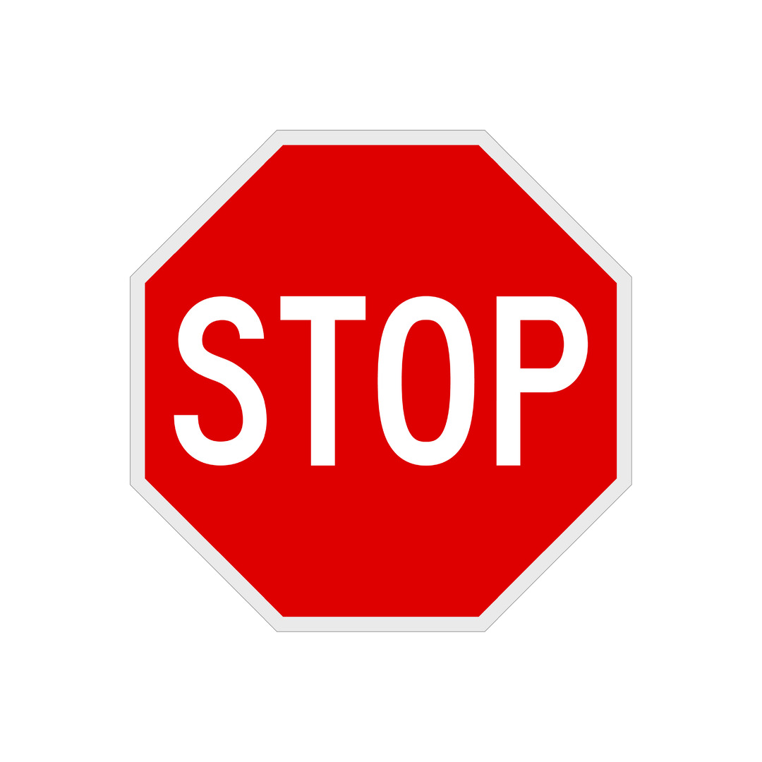 Stop sign found in Portugal.